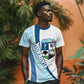 Afro Liberia Monrovia Capital T shirt African Pattern Curves Style