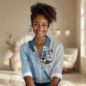 Afro Liberia Monrovia Capital Women Casual Shirt African Pattern Curves Style