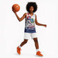 Afro Liberia 1847 Independence Day Basketball Jersey Coat Of Arms Grunge Style - African Pride
