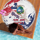 Afro Liberia 1847 Independence Day Beach Blanket Coat Of Arms Grunge Style