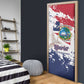 Liberia 1847 Independence Day Door Cover Coat Of Arms Grunge Style