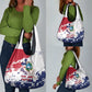 Afro Liberia 1847 Independence Day Grocery Bag Coat Of Arms Grunge Style