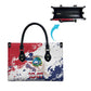Liberia 1847 Independence Day Leather Bag Coat Of Arms Grunge Style