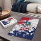 Liberia 1847 Independence Day Puzzle Coat Of Arms Grunge Style