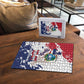 Liberia 1847 Independence Day Puzzle Coat Of Arms Grunge Style