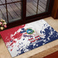 Afro Liberia 1847 Independence Day Rubber Doormat Coat Of Arms Grunge Style