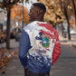 Afro Liberia 1847 Independence Day Sweatshirt Coat Of Arms Grunge Style