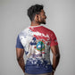 Afro Liberia 1847 Independence Day T shirt Coat Of Arms Grunge Style