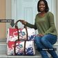 Liberia 1847 Independence Day Travel Bag Coat Of Arms Grunge Style