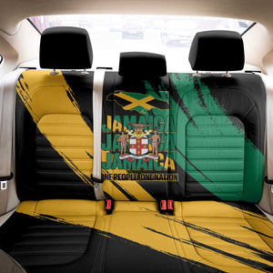 Jumieka Independence Day Back Car Seat Cover Jamaica One People, One Nation