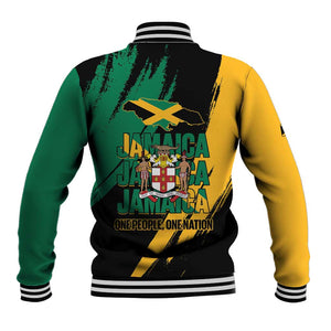Jumieka Independence Day Baseball Jacket Jamaica One People, One Nation