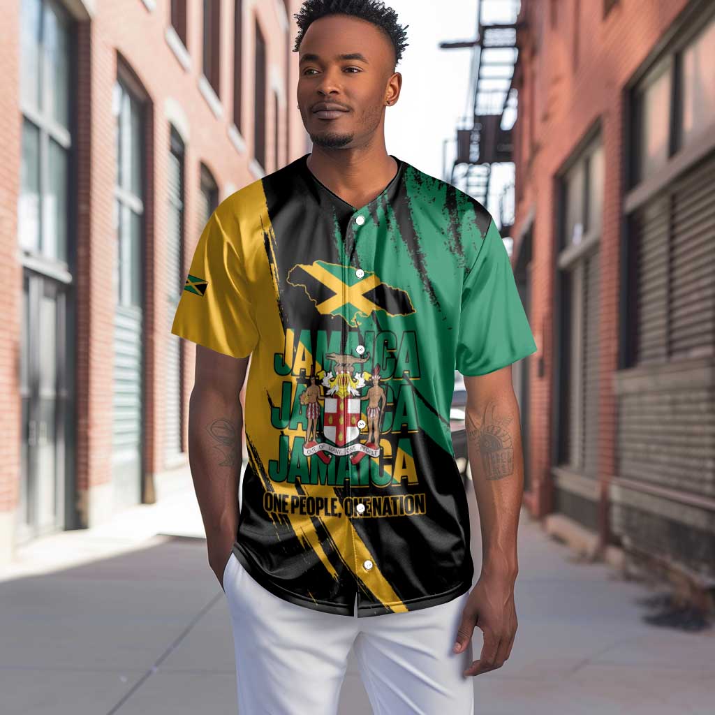 Jumieka Independence Day Baseball Jersey Jamaica One People, One Nation