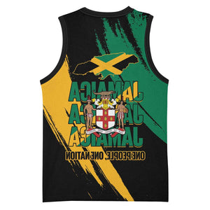 Jumieka Independence Day Basketball Jersey Jamaica One People, One Nation - African Pride