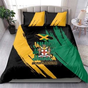 Jumieka Independence Day Bedding Set Jamaica One People, One Nation