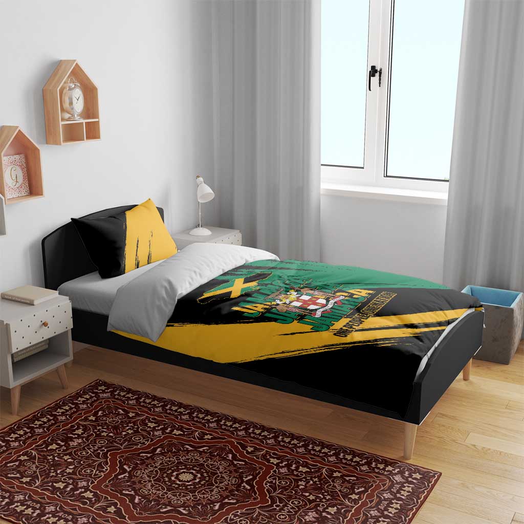 Jumieka Independence Day Bedding Set Jamaica One People, One Nation