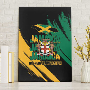 Jumieka Independence Day Canvas Wall Art Jamaica One People, One Nation