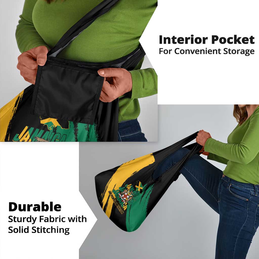 Jumieka Independence Day Grocery Bag Jamaica One People, One Nation