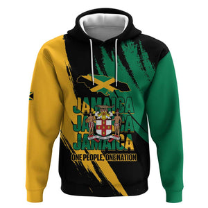 Jumieka Independence Day Hoodie Jamaica One People, One Nation