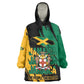 Jumieka Independence Day Kid Wearable Blanket Hoodie Jamaica One People, One Nation