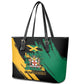 Jumieka Independence Day Leather Tote Bag Jamaica One People, One Nation