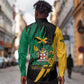 Jumieka Independence Day Long Sleeve Button Shirt Jamaica One People, One Nation
