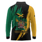 Jumieka Independence Day Long Sleeve Polo Shirt Jamaica One People, One Nation