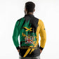 Jumieka Independence Day Long Sleeve Polo Shirt Jamaica One People, One Nation