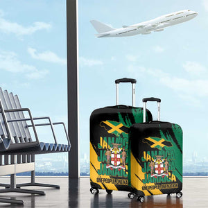 Jumieka Independence Day Luggage Cover Jamaica One People, One Nation