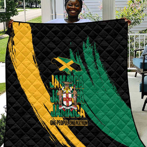 Jumieka Independence Day Quilt Jamaica One People, One Nation