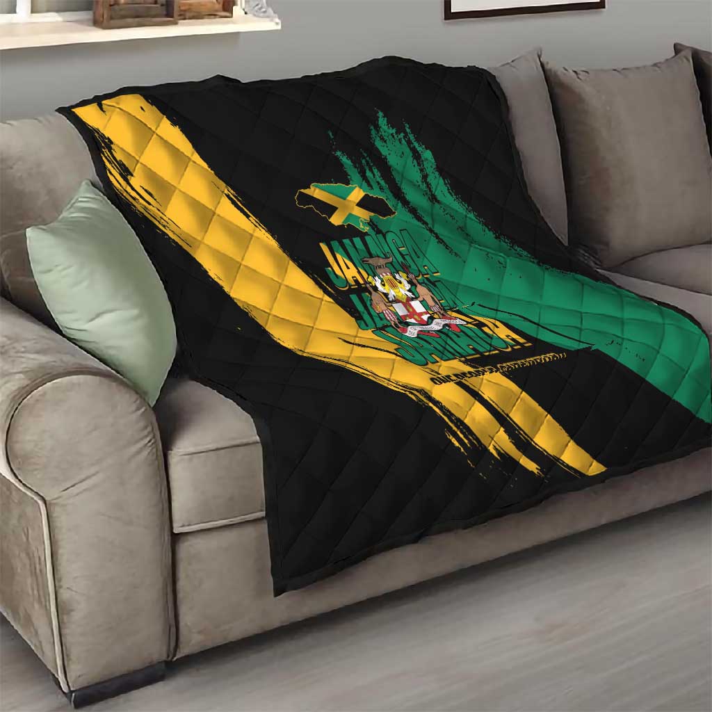 Jumieka Independence Day Quilt Jamaica One People, One Nation