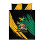 Jumieka Independence Day Quilt Bed Set Jamaica One People, One Nation