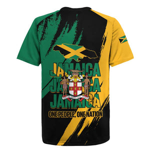 Jumieka Independence Day Rugby Jersey Jamaica One People, One Nation