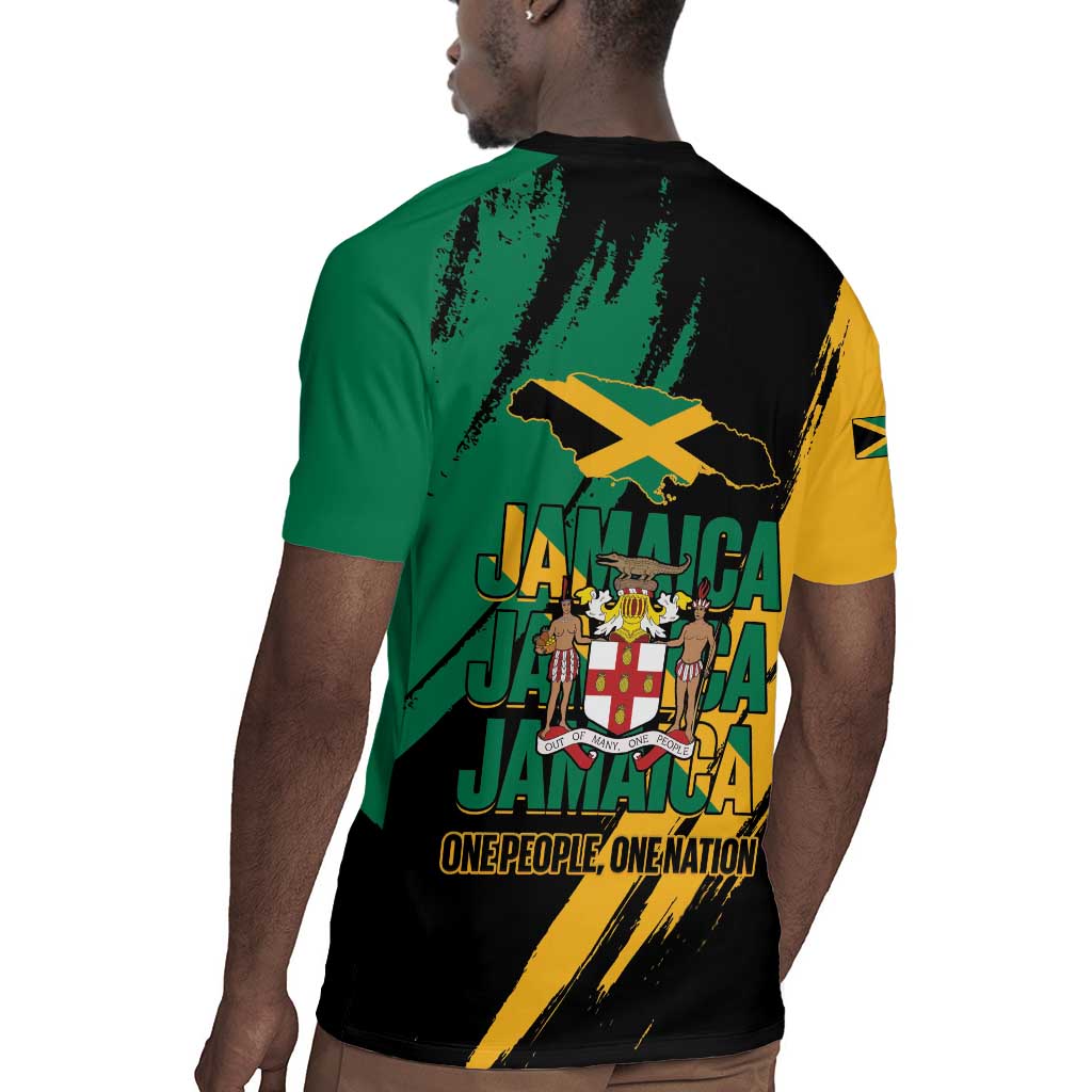 Jumieka Independence Day Rugby Jersey Jamaica One People, One Nation