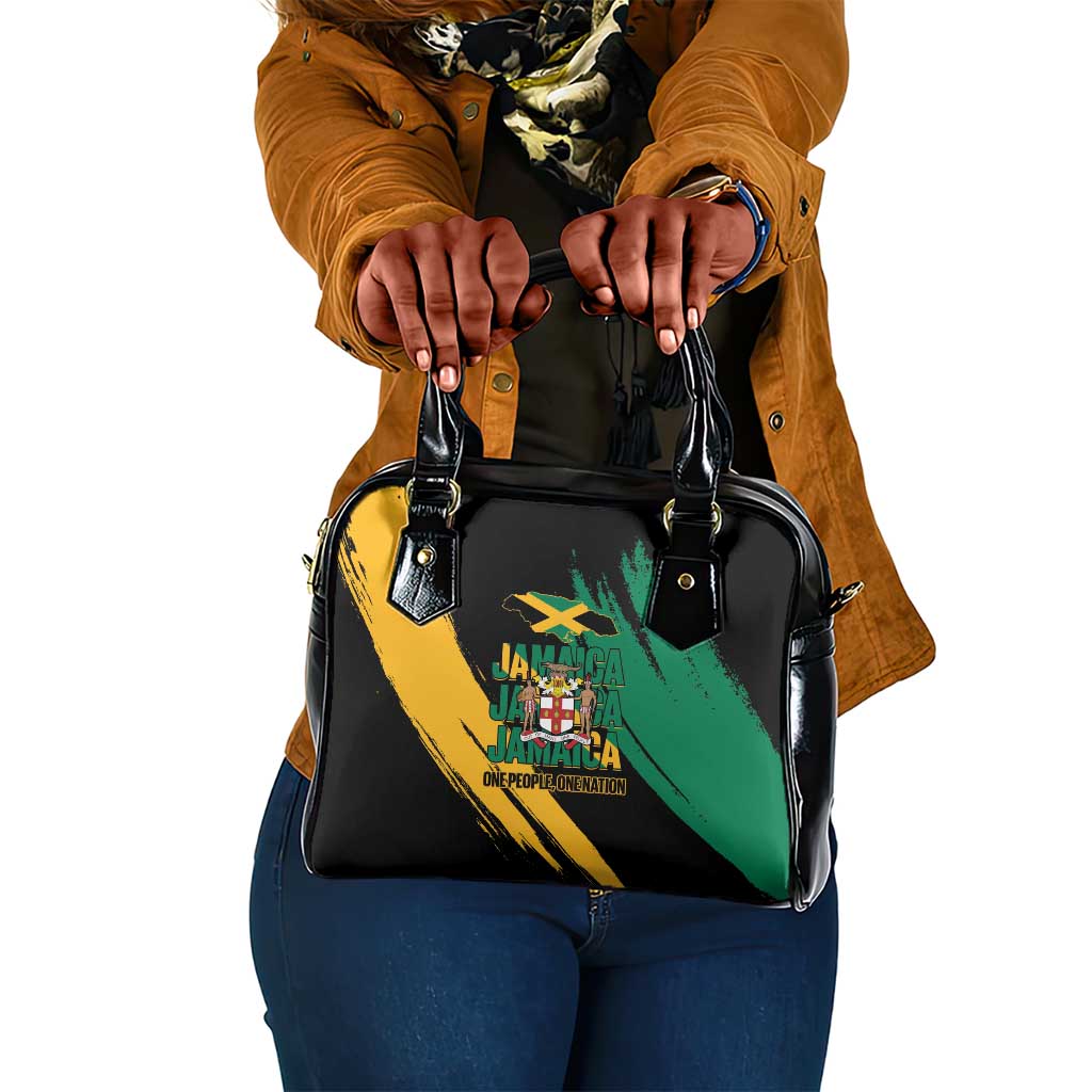 Jumieka Independence Day Shoulder Handbag Jamaica One People, One Nation