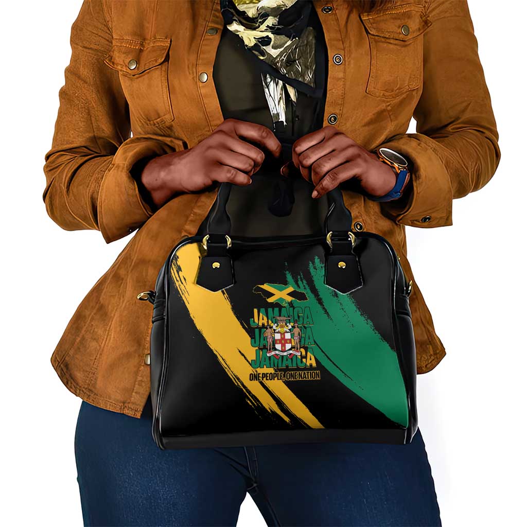 Jumieka Independence Day Shoulder Handbag Jamaica One People, One Nation