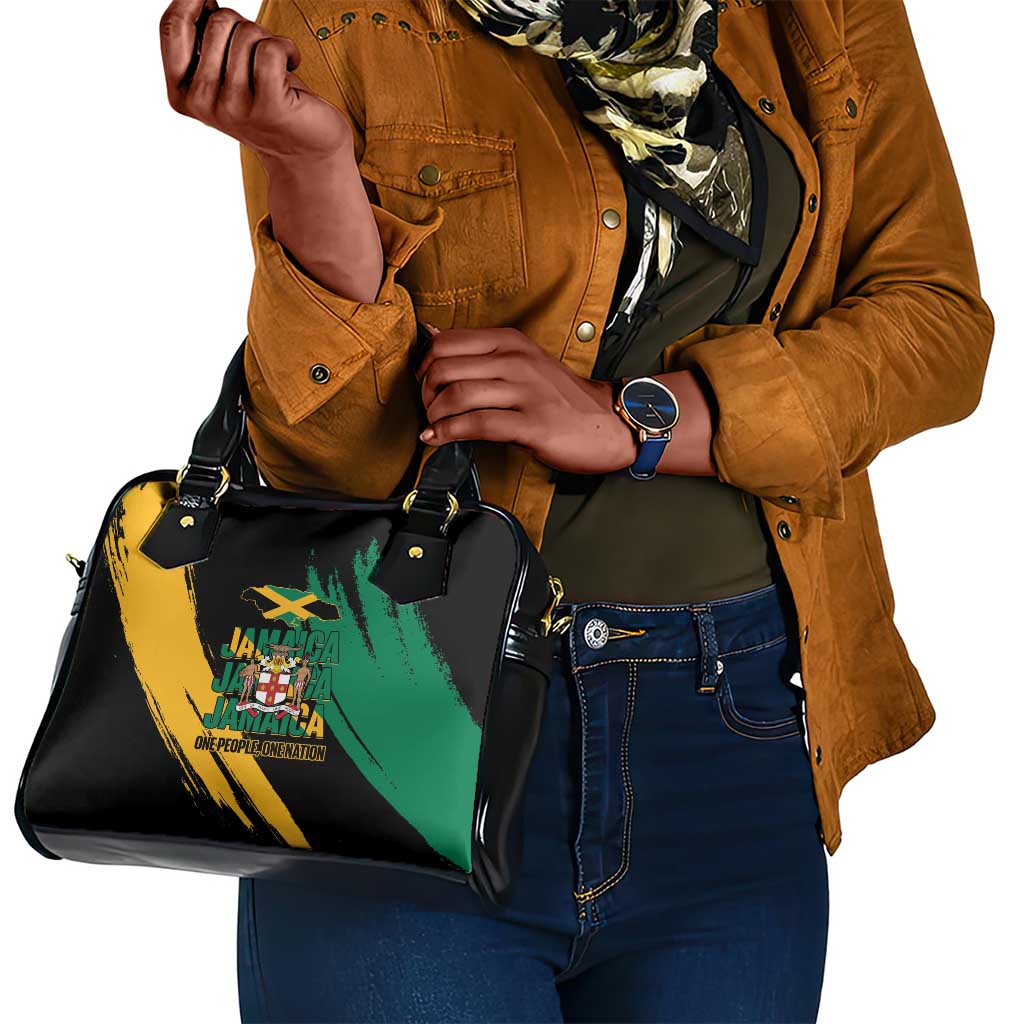 Jumieka Independence Day Shoulder Handbag Jamaica One People, One Nation