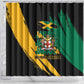Jumieka Independence Day Shower Curtain Jamaica One People, One Nation