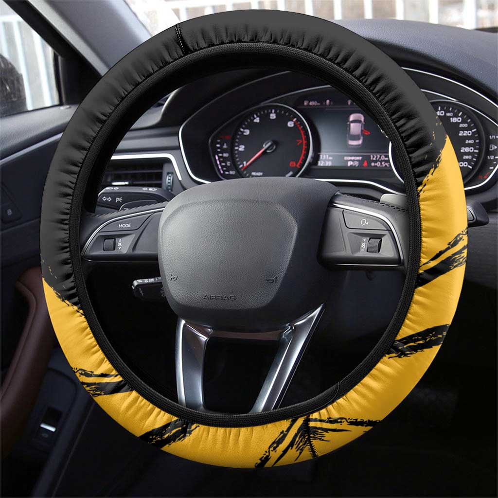 Jumieka Independence Day Steering Wheel Cover Jamaica One People, One Nation