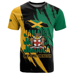 Jumieka Independence Day T shirt Jamaica One People, One Nation