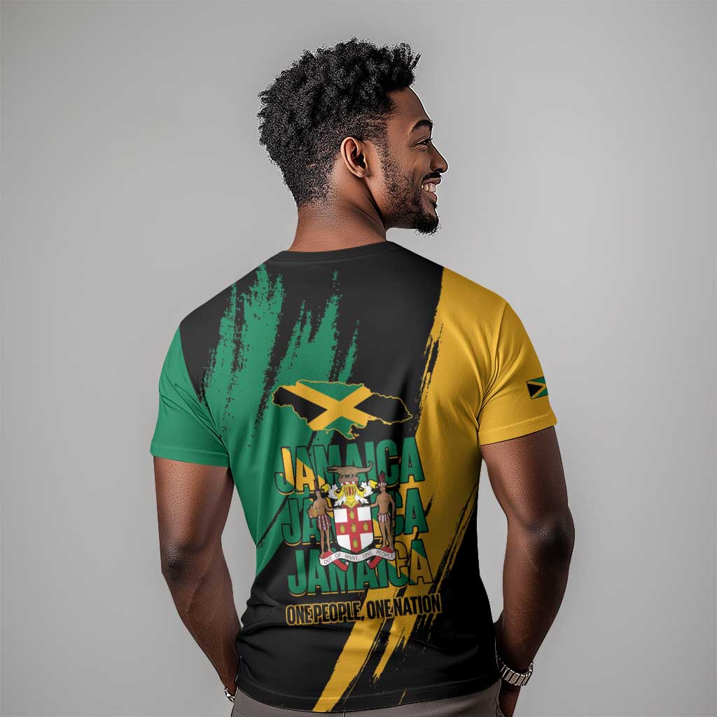 Jumieka Independence Day T shirt Jamaica One People, One Nation