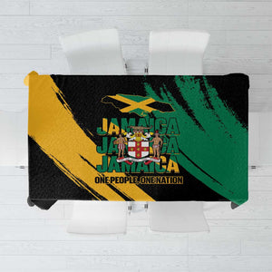 Jumieka Independence Day Tablecloth Jamaica One People, One Nation