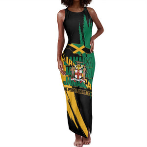 Jumieka Independence Day Tank Maxi Dress Jamaica One People, One Nation