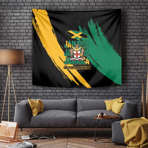 Jumieka Independence Day Tapestry Jamaica One People, One Nation