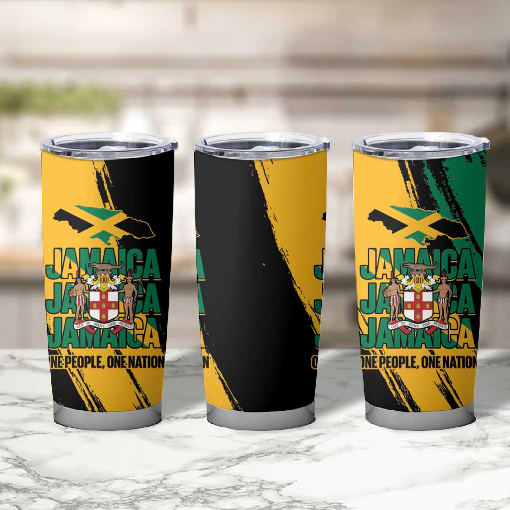 Jumieka Independence Day Tumbler Cup Jamaica One People, One Nation