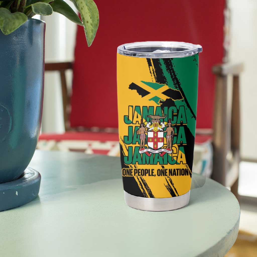 Jumieka Independence Day Tumbler Cup Jamaica One People, One Nation