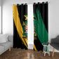 Jumieka Independence Day Window Curtain Jamaica One People, One Nation