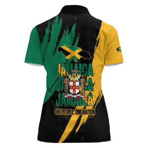 Jumieka Independence Day Women Polo Shirt Jamaica One People, One Nation