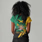Jumieka Independence Day Women V-Neck T-Shirt Jamaica One People, One Nation