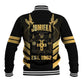 Jumieka Independence Day Baseball Jacket Out Of Many, One People Gold Color