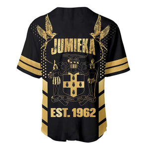 Jumieka Independence Day Baseball Jersey Out Of Many, One People Gold Color